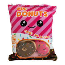 JollyPlush Snackpillow kussen Donut - 30 cm productafbeelding 2