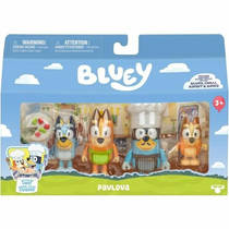 Bluey Let's Play Chef figurenset 4-delig productafbeelding 3