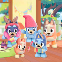 Bluey Fuzzies figurenset blind box productafbeelding 5