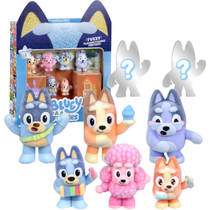 Bluey Fuzzies deluxe speelfigurenset 8-delig blind box productafbeelding 6