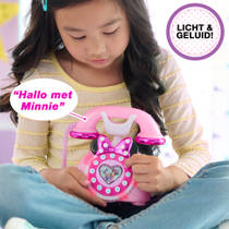 Disney Junior Minnie Mouse traditionele draaischijftelefoon met licht & geluid productafbeelding 2