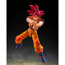 Dragon Ball Super S.H. Figuarts actiefiguur Super Saiyan God Son Goku - 14 cm productafbeelding 4