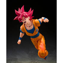 Dragon Ball Super S.H. Figuarts actiefiguur Super Saiyan God Son Goku - 14 cm productafbeelding 3