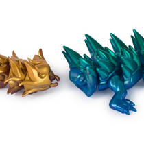 CrystaLynx Dragons 3D fidget ei blind box - 30 cm productafbeelding 4