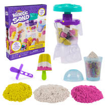 Kinetic Sand Burger and Ice Bar