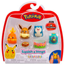 Pokémon Squish-a-longs speelfigurenset productafbeelding 7