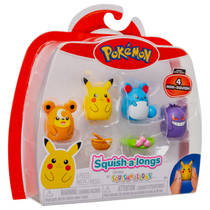 Pokémon Squish-a-longs speelfigurenset productafbeelding 4