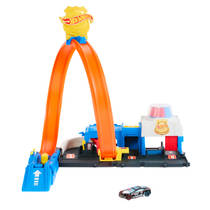 Hot Wheels City superpolitiebureau racebaan productafbeelding 6