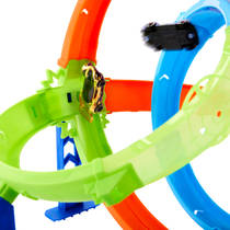 Hot Wheels Stunt Tracks Rapid Launch Cyclone racebaan productafbeelding 3