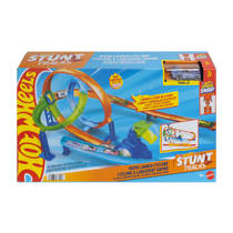 Hot Wheels Stunt Tracks Rapid Launch Cyclone racebaan productafbeelding 9