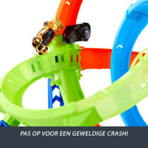 Hot Wheels Stunt Tracks Rapid Launch Cyclone racebaan productafbeelding 7