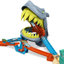 Hot Wheels City Shark Chomp Beach racebaan productafbeelding 3