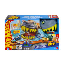 Hot Wheels City Shark Chomp Beach racebaan productafbeelding 2