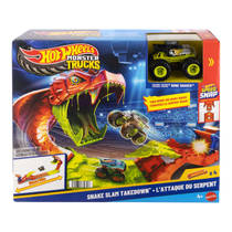 Hot Wheels Monstertrucks Snake Slam Takedown racebaan productafbeelding 4