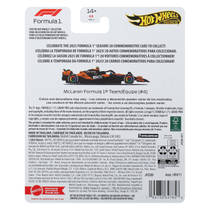 Hot Wheels Premium Formule 1 McLaren Lando Norris raceauto - 1:64 productafbeelding 6