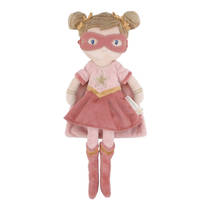 Little Dutch superheld knuffelpop Rosa