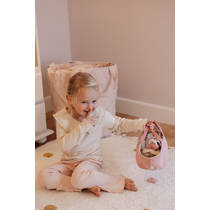 Little Dutch babypop in mandje Rosa productafbeelding 2