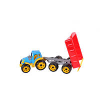 Sun Fun tractor met aanhanger