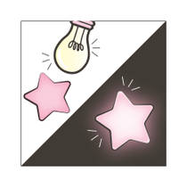 Ylvi glow in the dark stickers productafbeelding 3