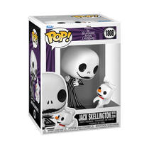 Disney Tim Burton's The Nightmare Before Christmas Jack Skellington with Zero productafbeelding 2