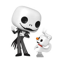 Disney Tim Burton's The Nightmare Before Christmas Jack Skellington with Zero hoofdafbeelding product
