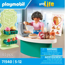 PLAYMOBIL My Life snoepkraam 71540 productafbeelding 4