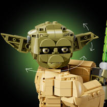 LEGO Star Wars Yoda buste 75438 productafbeelding 7