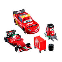 Disney Cars F1 speelgoedvoertuig set productafbeelding 3