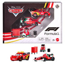 Disney Cars F1 speelgoedvoertuig set