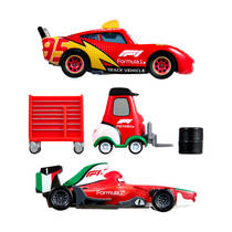 Disney Cars F1 speelgoedvoertuig set productafbeelding 2