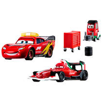 Disney Cars F1 speelgoedvoertuig set productafbeelding 4