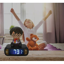 Harry Potter 3D digitale wekker met nachtlampje productafbeelding 3