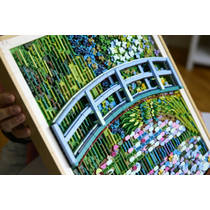 LEGO Art Claude Monet Brug over een vijver met waterlelies 31220 productafbeelding 9