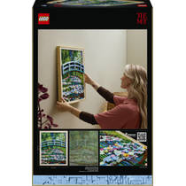 LEGO Art Claude Monet Brug over een vijver met waterlelies 31220 productafbeelding 2