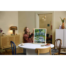 LEGO Art Claude Monet Brug over een vijver met waterlelies 31220 productafbeelding 4