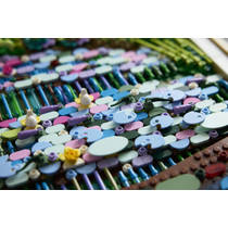LEGO Art Claude Monet Brug over een vijver met waterlelies 31220 productafbeelding 5