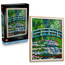 LEGO Art Claude Monet Brug over een vijver met waterlelies 31220