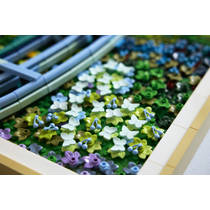 LEGO Art Claude Monet Brug over een vijver met waterlelies 31220 productafbeelding 7
