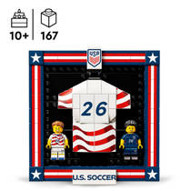 LEGO Editions shirt van het Amerikaanse nationale voetbalteam 43033 productafbeelding 6