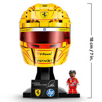 LEGO Editions Scuderia Ferrari HP helm van Lewis Hamilton 43022 productafbeelding 9