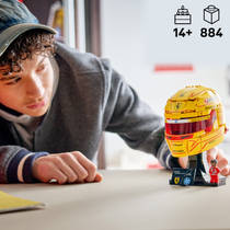 LEGO Editions Scuderia Ferrari HP helm van Lewis Hamilton 43022 productafbeelding 5