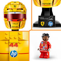 LEGO Editions Scuderia Ferrari HP helm van Lewis Hamilton 43022 productafbeelding 7