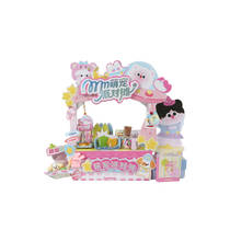 Kawaii knutselkraampje dierenfeest - roze
