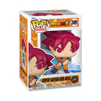 Funko Pop! Dragon Ball Super figuur God Red Goku glow in the dark productafbeelding 4