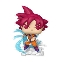 Funko Pop! Dragon Ball Super figuur God Red Goku glow in the dark hoofdafbeelding product