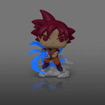 Funko Pop! Dragon Ball Super figuur God Red Goku glow in the dark productafbeelding 3