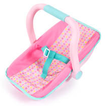 Deluxe autostoel met pop - 33 cm productafbeelding 2