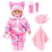 Babypop Bambolina met geluid - 46 cm