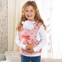 Deluxe roze poppendrager productafbeelding 2