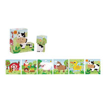 Zookabee houten blokpuzzel dieren
